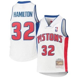 Richard Hamilton Detroit Pistons Youth 2003/04 Hardwood Classics Swingman Jersey White