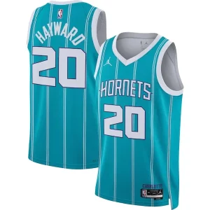 Gordon Hayward Charlotte Hornets Jordan Brand Unisex Swingman Jersey Icon Edition Teal