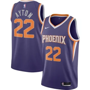 Deandre Ayton Phoenix Suns Nike 2020/21 Swingman Player Jersey Icon Edition Purple