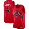 Scottie Barnes Toronto Raptors Nike Youth Swingman Jersey Icon Edition Red/White