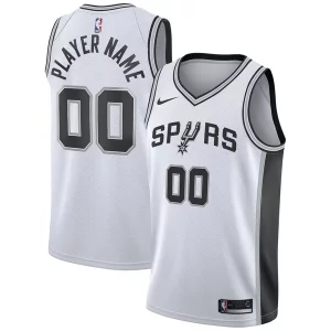San Antonio Spurs Nike 2020/21 Swingman Custom Jersey Association Edition White