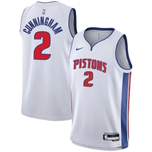 Cade Cunningham Detroit Pistons Nike Youth Swingman Jersey Association Edition White