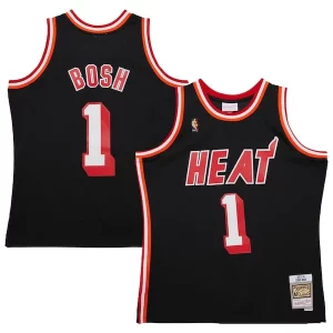 Chris Bosh Miami Heat 2013/14 Hardwood Classics Swingman Jersey Black