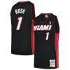 Chris Bosh Miami Heat 2012/13 Hardwood Classics Swingman Jersey Black