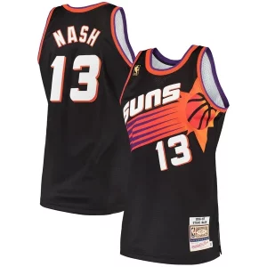 Steve Nash Phoenix Suns 1996/97 Hardwood Classics Authentic Jersey Black