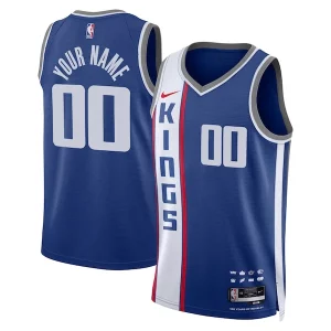 Sacramento Kings Nike Unisex 2023/24 Custom Swingman Jersey Blue City Edition