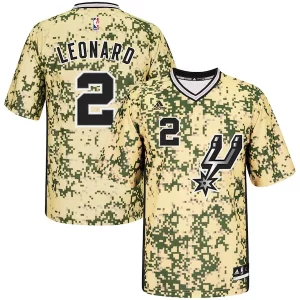 Kawhi Leonard San Antonio Spurs adidas Pride Replica Jersey Camo