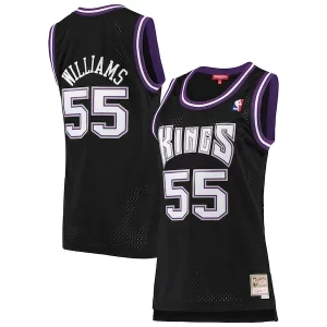 Jason Williams Sacramento Kings Women's 2000/01 Hardwood Classics Swingman Jersey Black