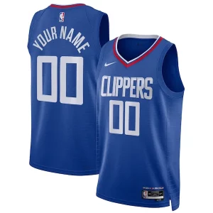 LA Clippers Nike Unisex Swingman Custom Jersey Royal Icon Edition