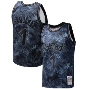 Penny Hardaway Orlando Magic Hardwood Classics 1984/85 Tie-Dye Swingman Jersey Black