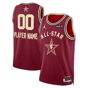 Jordan Brand Unisex 2024 NBA All-Star Game Swingman Custom Jersey Crimson
