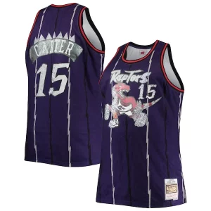 Vince Carter Toronto Raptors Big & Tall 1998/99 NBA 75th Anniversary Diamond Swingman Jersey Purple