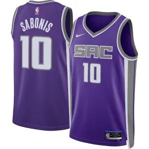 Domantas Sabonis Sacramento Kings Nike Unisex Swingman Jersey Icon Edition Purple