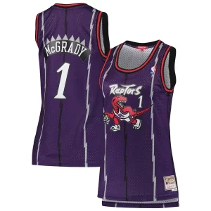 Tracy McGrady Toronto Raptors Women's 1998/99 Hardwood Classics Swingman Jersey Purple