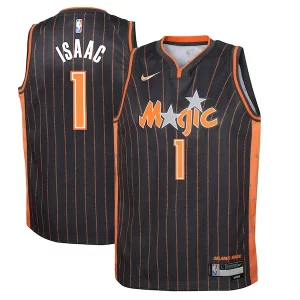 Jonathan Isaac Orlando Magic Nike Youth Swingman Jersey City Edition Anthracite