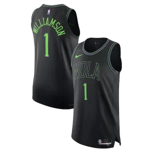 Nike Zion Williamson New Orleans Pelicans Authentic Jersey City Edition Black