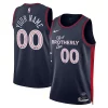 Philadelphia 76ers Nike Unisex 2023/24 Custom Swingman Jersey Navy City Edition