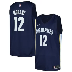 Ja Morant Memphis Grizzlies Nike Swingman Player Jersey Icon Edition Navy