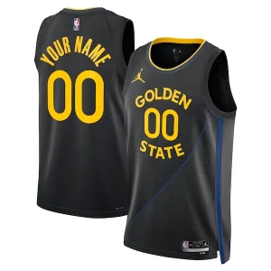 Golden State Warriors Jordan Brand Unisex 2024/25 Custom Swingman Jersey Statement Edition Black