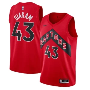 Pascal Siakam Toronto Raptors Nike 2020/21 Icon Swingman Jersey Red