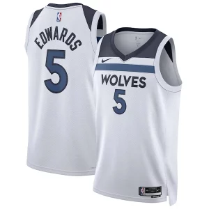 Anthony Edwards Minnesota Timberwolves Nike Unisex Swingman Jersey Association Edition White