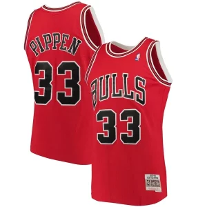 Scottie Pippen Chicago Bulls 1997/98 Big & Tall Hardwood Classics Swingman Jersey Red