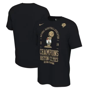 Boston Celtics Nike 18-Time NBA Finals Champions Locker Room T-Shirt Black