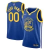 Golden State Warriors Nike Unisex Swingman Custom Jersey Royal Icon Edition