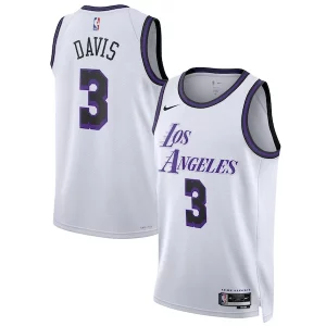 Anthony Davis Los Angeles Lakers Nike Unisex 2022/23 Swingman Jersey City Edition White