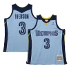 Allen Iverson Memphis Grizzlies 2009/10 Hardwood Classics Swingman Jersey Light Blue