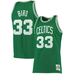 Larry Bird Boston Celtics 1985/86 Big & Tall Hardwood Classics Swingman Jersey Kelly Green
