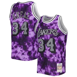 Shaquille O'Neal Los Angeles Lakers 1996/97 Galaxy Swingman Jersey Purple