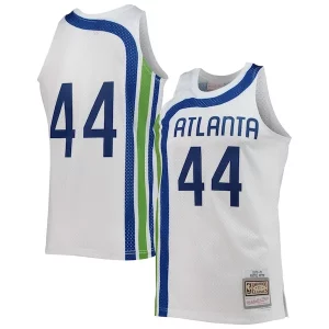 Pete Maravich Atlanta Hawks 1970/71 Hardwood Classics Swingman Jersey White