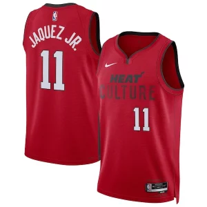 Jaime Jaquez Jr. Miami Heat Nike Unisex 2024/25 Swingman Player Jersey City Edition Red
