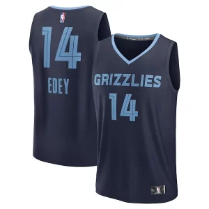 Zach Edey Memphis Grizzlies 2024 NBA Draft Fast Break Player Jersey Icon Edition Navy