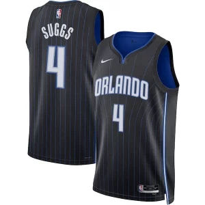Jalen Suggs Orlando Magic Nike Unisex Swingman Jersey Icon Edition Black/White