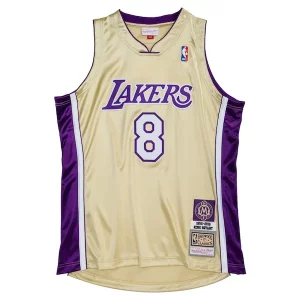 Kobe Bryant Los Angeles Lakers Hall of Fame Class of 2020 #8 Authentic Jersey Gold/Purple