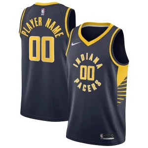 Indiana Pacers Nike 2020/21 Swingman Custom Jersey Icon Edition Navy