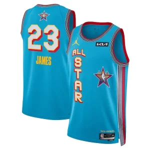 LeBron James Jordan Brand Unisex 2025 NBA All-Star Game Swingman Player Jersey Light Blue
