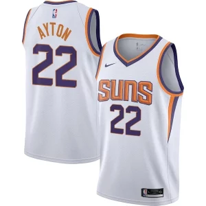 Deandre Ayton Phoenix Suns Nike Youth Swingman Jersey Association Edition White/Purple