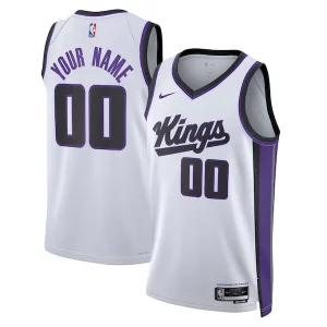Sacramento Kings Nike Unisex Swingman Custom Jersey Association Edition White