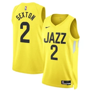 Collin Sexton Utah Jazz Nike Unisex Swingman Jersey Icon Edition Gold