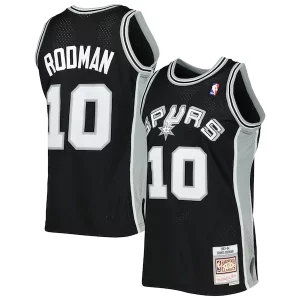 Dennis Rodman San Antonio Spurs 2001/02 Hardwood Classics Swingman Jersey Black