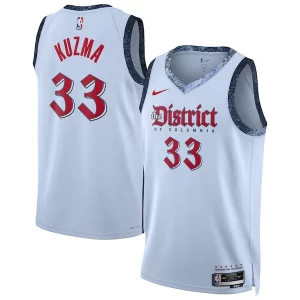 Kyle Kuzma Washington Wizards Nike Unisex 2024/25 Swingman Player Jersey City Edition Powder Blue