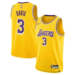 Anthony Davis Los Angeles Lakers Nike Youth Swingman Jersey Icon Edition Gold