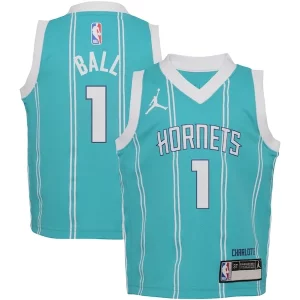 LaMelo Ball Charlotte Hornets Jordan Brand Toddler Swingman Player Jersey Icon Edition Teal