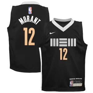 Ja Morant Memphis Grizzlies Nike Toddler Swingman Replica Jersey City Edition Black
