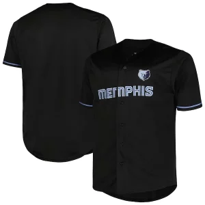 Memphis Grizzlies Profile Big & Tall Pop Jersey Black