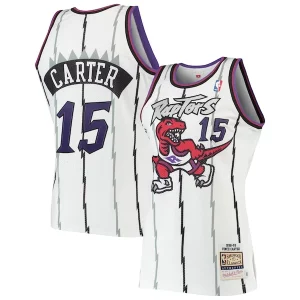 Vince Carter Toronto Raptors 1998/99 Hardwood Classics Authentic Jersey White