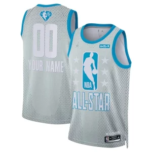 Nike 2022 NBA All-Star Game Swingman Custom Jersey Gray